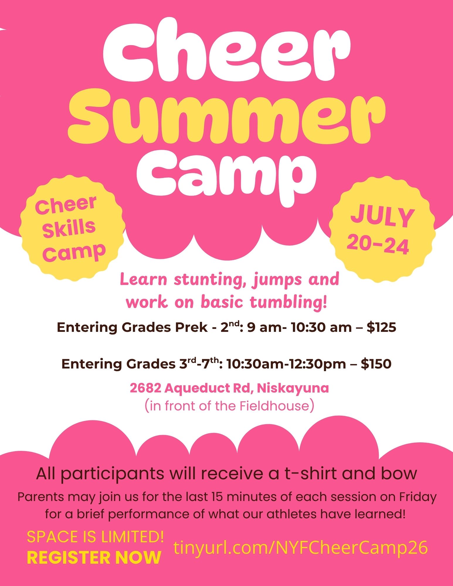 cheer summer camp 2026