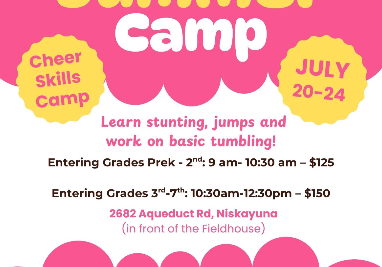 cheer summer camp 2026